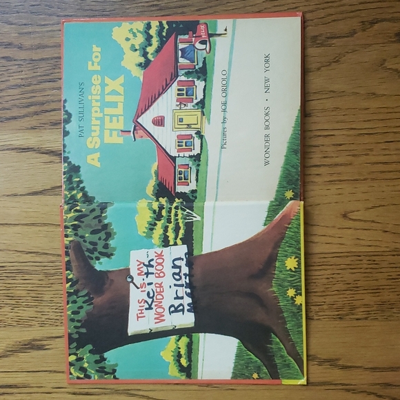 Vintage '59 A Surprise For Felix Hardcover Children's Book - Picture 2 of 6
